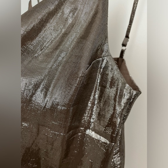 CAMI NYC NWOT Metallic Tank Sz XXS - Picture 4 of 6
